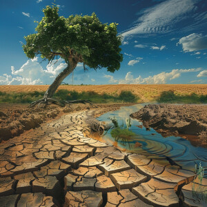 Le suffered first due to droughts and then by floods. Our countr...