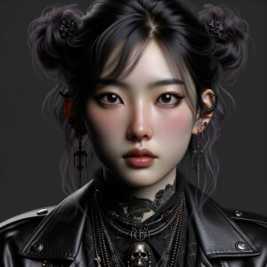 Goth asian