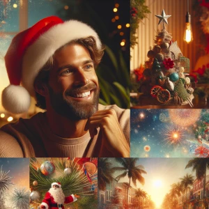 "A jovial tan-skinned young Caucasian man from Florida donning a...