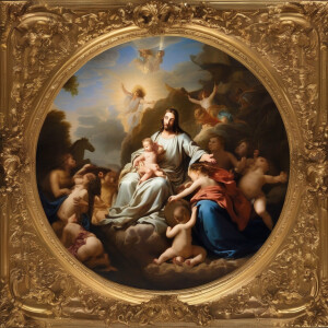 Please provide more context or detail about 'Jesus forming world...