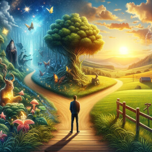 the importance of distinguishing between reality and illusion, a...