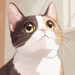 generate cute cat please,The image should be based on the main c...