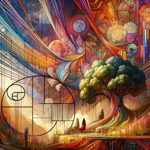 The golden ratio, Minimalist art Circuit, boards, circuitry, diagrams Cellular structures, DNA, circuit boards, colorful wires,  asian and Egyptian  graffiti, lie detector graphs, cardio, printout , branches infinity sign, cave, Art, handprints, distant birds flying, flowering vines, abstract, painting, Broccoli Fibonacci sequence