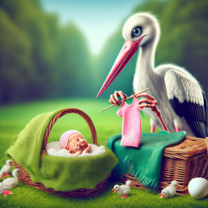 Prompt: A realistic illustration of a funny, goofy and whimsical...