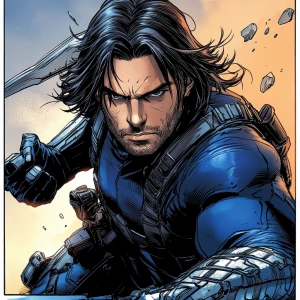 Bucky Barnes, known as the Winter Soldier, possesses enhanced st...
