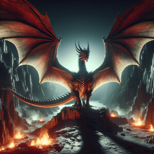 A Vermax dragon 3D animated motion graphics UHD 8K
