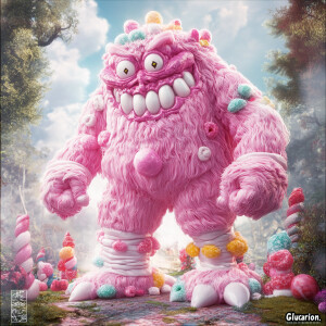 Ultra realistic, ,  realistic . (In the candy land,  there's a c...