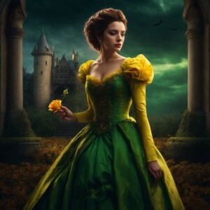 and eerie reinterpretation of Belle from Disney’s “Beauty and th...