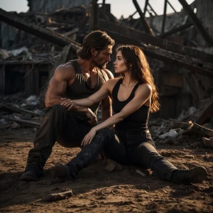 Create a hyper-realistic, high-resolution image portraying an in...