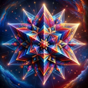 A 9-dimensional star, with each dimension represented by a uniqu...