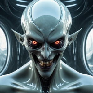 Real picture, Evil Alien AI has taken over and is eating humans...