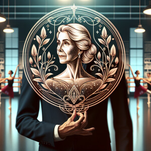 A dynamically inspiring ballet instructor, every element exudes...