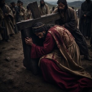 Create an image that captures a profoundly moving scene, the "S...