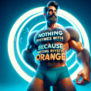 A captivating 3D render of a confident, stunningly handsome gay...