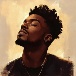 R&B Music Album Cover