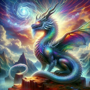 Rainbow Dragon of Psychokinesis
