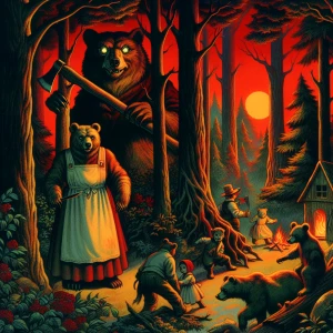 Picture the beloved Bear family from Bear Country, their familia...