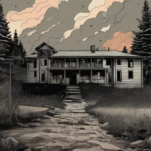 The shining meets psycho