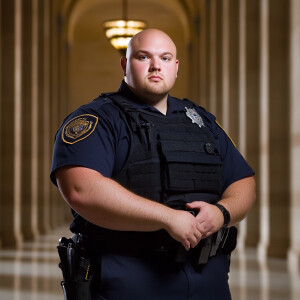 Lifesize digital photography portrait of young fit muscled age 2...