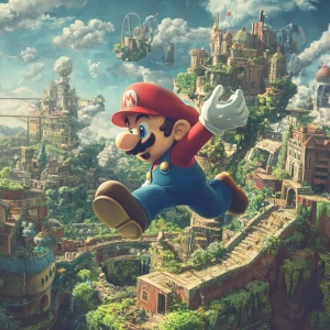 Game, Music Album Cover, Mario Bros