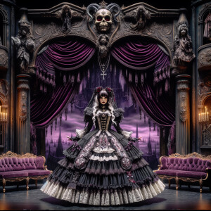 Stage of revenge, elegant gothic lolita, Revenge aura