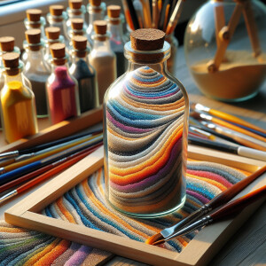 REALISTIC, this is an art technique that uses different colors o...