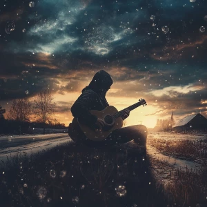 Ballad Music Album Cover, Ballad, Realistic