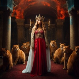 The queen has entered the court the ancient dark feminine Lilith...