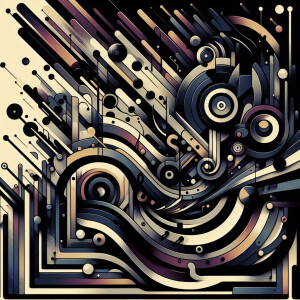 Album cover image for jazz and soul music, no text, no people, d...