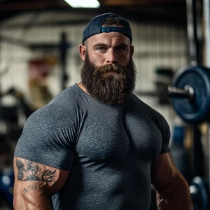 In a world where strength meets determination, he stands as a te...