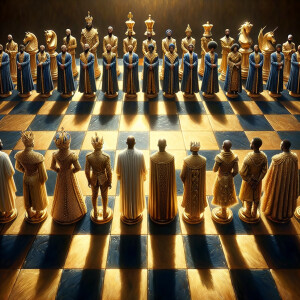 Envision a 3D realistic oil painting depicting a close-up view o...