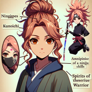 The teenage daughter of Sakura Haruno and Ichigo Kurosaki. Beaut...