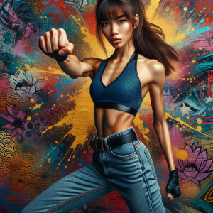 Very thin Athletic Thin skinny Attractive, Asian teenage girl, l...