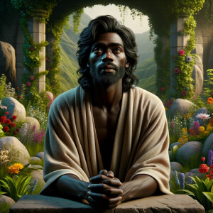 Craft a semi-close-up, vibrant and realistic 3-D depiction of an...