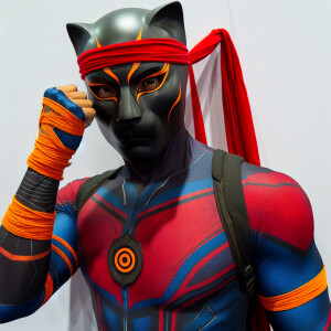 Naruto Uzumaki:
 * Base: Classic red and blue Spiderman suit wit...