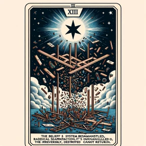 Card Number: XIII
Keywords: Breakdown Deconstruction Radical
S...