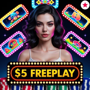 Image is a digital advertisement with a vibrant and colorful sty...