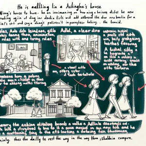 Adeline moves into niangs home and is being forced under strict...