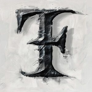 Create a "F" in athletic script