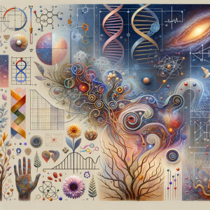 The golden ratio, Minimalist art Circuit, boards, circuitry, diagrams Cellular structures, DNA, circuit boards, colorful wires,  asian and Egyptian  graffiti, lie detector graphs, cardio, printout , branches infinity sign, cave, Art, handprints, distant birds flying, flowering vines, abstract gestural painting, dna, weather maps