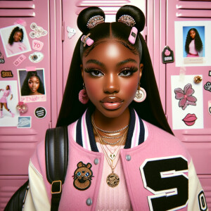 Melanin Magic gorgeous girl senior back to school " spirit week...