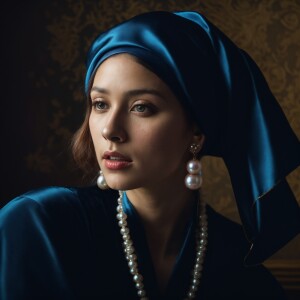 Girl with pearl earing by Johannes vermeer