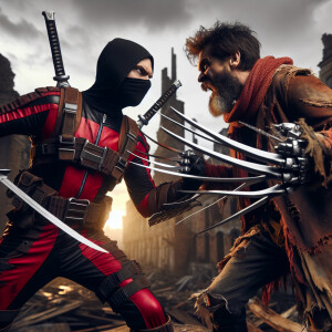 Deadpool vs wolverine