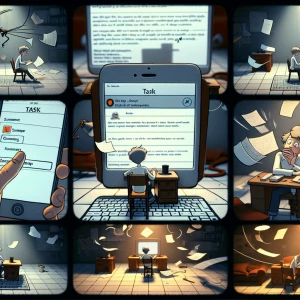 Scény:
1.	Pohled zezadu na kluka v židli za počítačem
2.	Pohle...