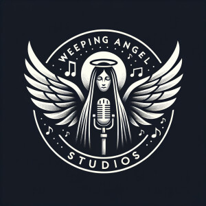 Logo for recording studio called Weeping Angel Studios