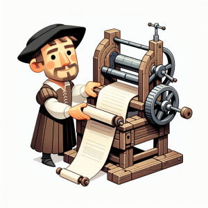 Johannas gutenberg and his printer