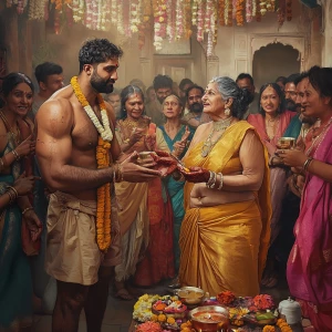 PhotoRealism,a man muscular beefy ,sweaty criminal,talking and c...