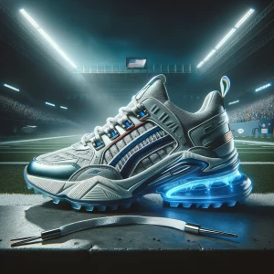 "High-end concept sneaker inspired by the Dallas Cowboys — sleek...