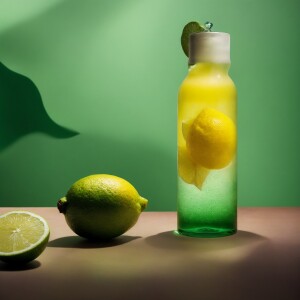 A unique and captivating photo, featuring two anamorphically-sha...