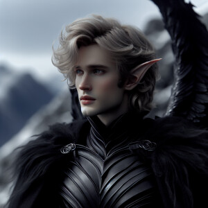 Caranthir-Ar-Fieniel from the Witcher uses magic to alter the st...